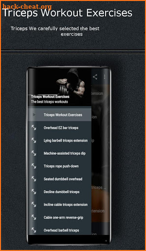 Triceps Workout Exercises screenshot