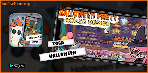 Tricks | toca boca halloween party screenshot