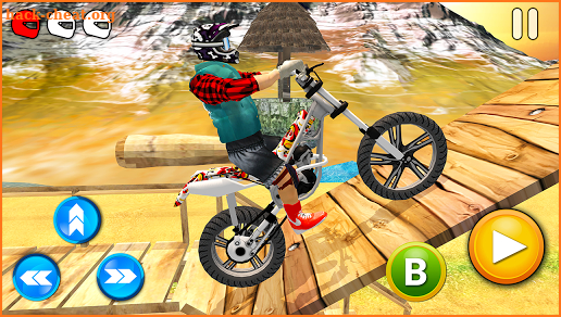 Tricky Bike Racing With Crazy Rider 3D screenshot