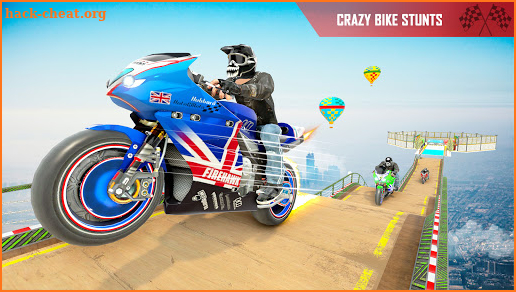 Tricky Bike Stunt Racing Games - New Bike Games 3D screenshot