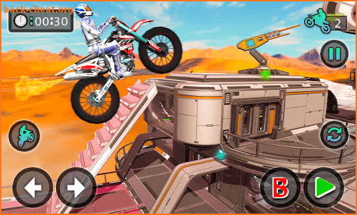 Tricky Bike Stunt Racing Tricks Impossible Tracks screenshot