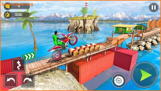 Tricky Bike Trail Stunts - Stunt Bike Racing Games screenshot