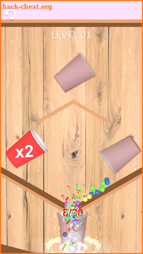 Tricky Cups 3D screenshot