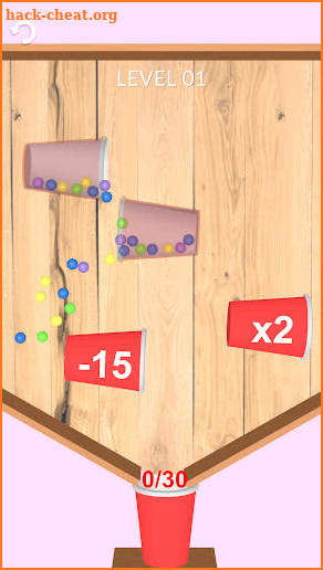 Tricky Cups 3D screenshot