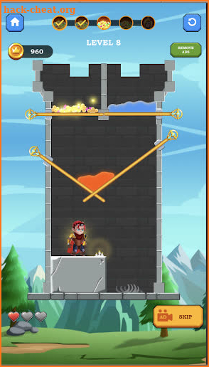 Tricky Rescue Pin screenshot