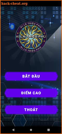 Triệu Phú Online screenshot