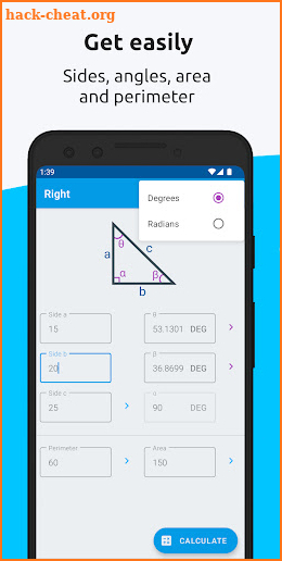 Trigonometry Calculator Pro screenshot