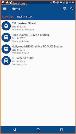 TriMet Go screenshot