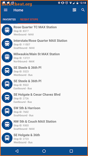 TriMet Go screenshot