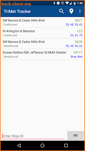 TriMet Tracker Free screenshot