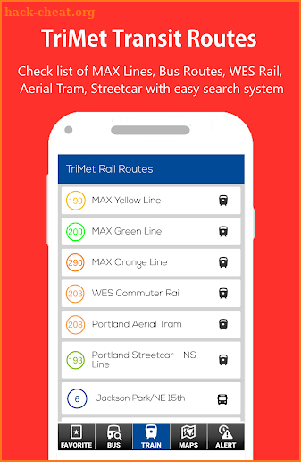 TriMet Transit Tracker (2018) Portland Transit App screenshot