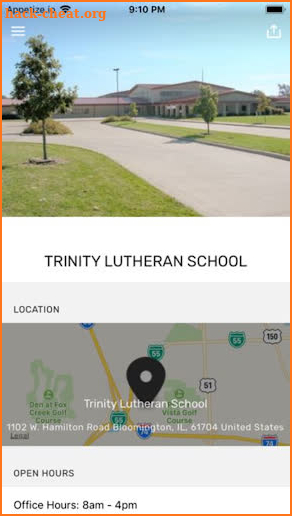 Trinity Lutheran School BLM IL screenshot