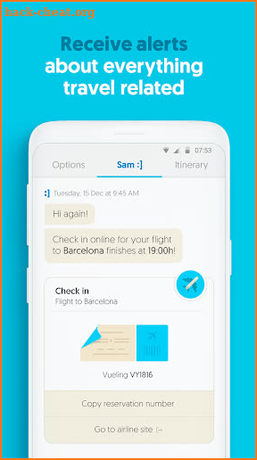 Trip Planner and Assistant - Sam screenshot