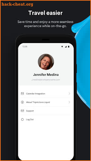 TripActions Liquid screenshot