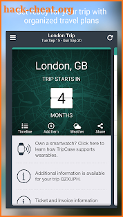 TripCase – Travel Organizer screenshot