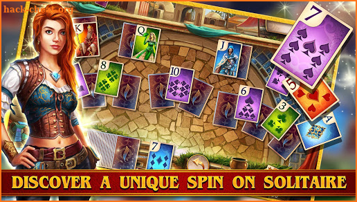 TriPeaks Solitaire Cards Queen screenshot