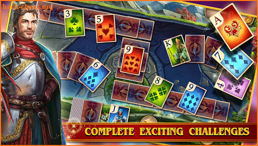 TriPeaks Solitaire Cards Queen screenshot