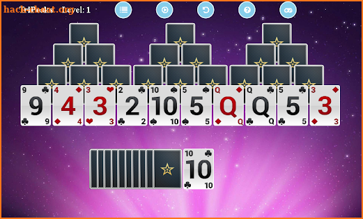 TriPeaks Solitaire Free* screenshot