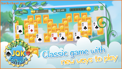 TriPeaks Solitaire JQK screenshot