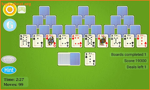 TriPeaks Solitaire Mobile screenshot