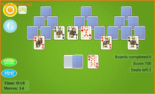 TriPeaks Solitaire Mobile screenshot