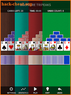 TriPeaks Solitaire Pro screenshot