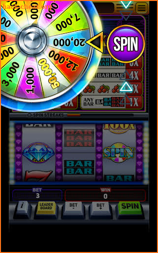 Triple 100x Diamonds - Slot Machine Free screenshot