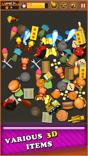 Triple 3D Matching Puzzle Game screenshot