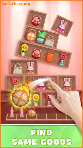 Triple Goods Match: 3d Sorting screenshot