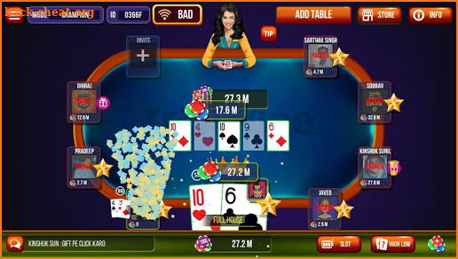 Triple One: Poker & Teen Patti screenshot