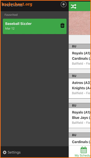 Triple Play Tournaments screenshot