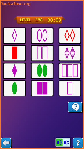 Triple sets: brain trainer screenshot