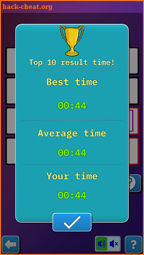 Triple sets: brain trainer screenshot