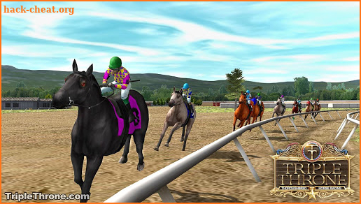 Triple Throne Horse Racing screenshot