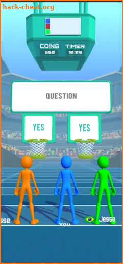 Trivia dunk 3d screenshot