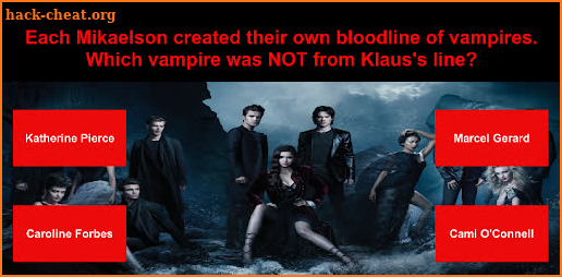 Trivia for The Vampire Diaries screenshot