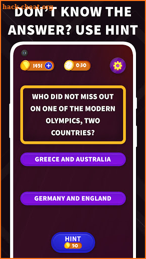 TRIVIA - Free Millionaire Puzzle Games Offline App screenshot