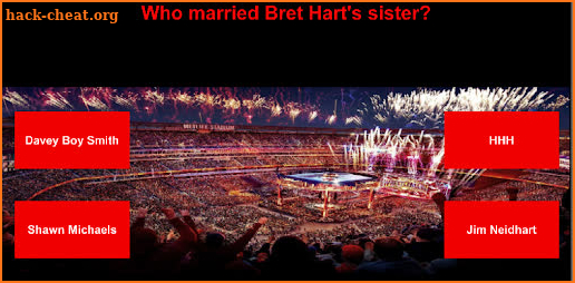 Trivia Game WWE screenshot