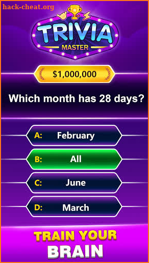 TRIVIA Master - Free Word Quiz Brain Test Game screenshot