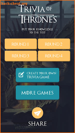 Trivia of Thrones - GOT Multiple Choice Questions screenshot