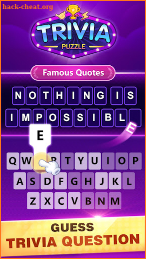 TRIVIA Puzzle - Brain Training Quiz Word Game screenshot