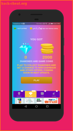 Trivia quiz games | Play Quiz and earn Money screenshot