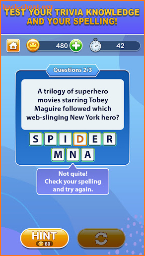 Trivia Scramble - Anagram Quiz screenshot