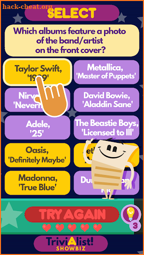 TriviAlist Showbiz: Movie & Music Trivia Quiz Game screenshot