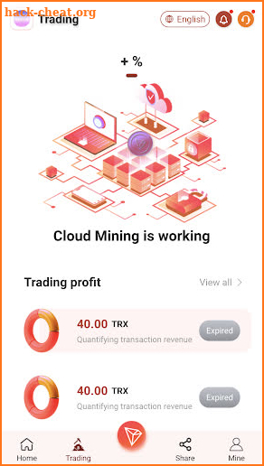 TRONDAO TRX screenshot