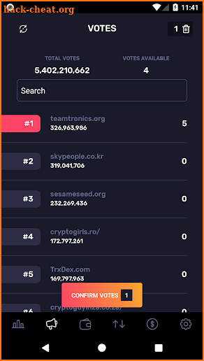 TronWallet - P2P crypto wallet for TRON screenshot