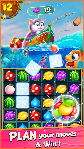 Tropic Paradise Match 3 screenshot