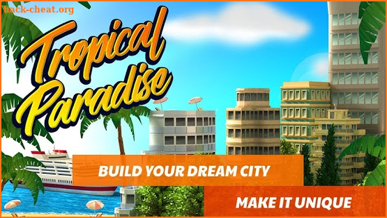 Tropic Paradise Sim: Town Building City Island Bay screenshot