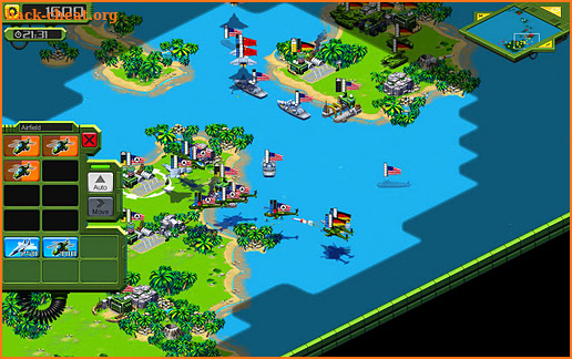 Tropical Stormfront - RTS screenshot