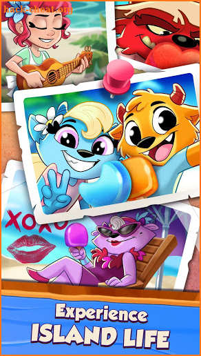 Tropical Treats: Ice Cream Blast - Free Match 3 screenshot